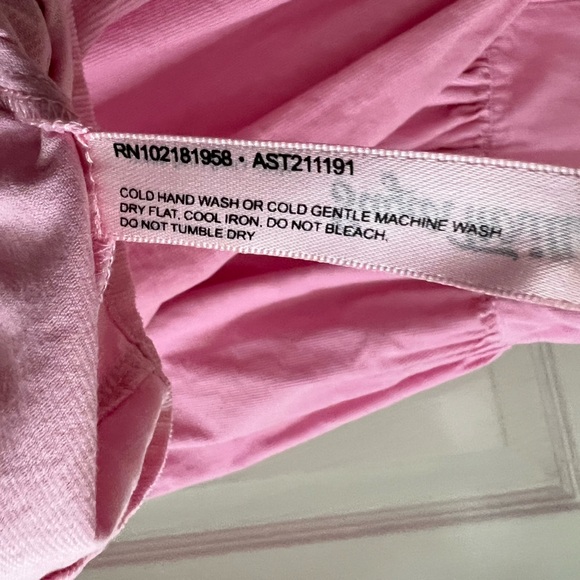 Sugar Thrillz All My Love Corduroy Pinafore Pink Heart Pocket Dress - Picture 7 of 7